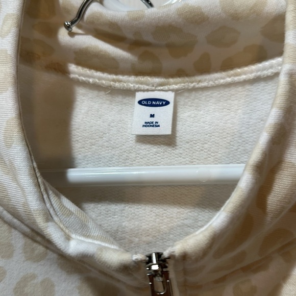 Old Navy Cream Patterned Jumpsuit - Picture 2 of 8